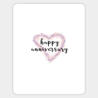 Happy Anniversary Sticker